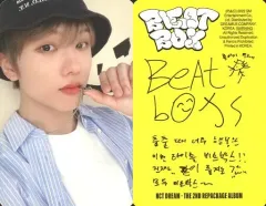 【中古】コレクションカード(男性) NCT DREAM/チソン(Jisung)/裏面黄・印刷サイン、メッセージ入り/CD「Beatbox(Photobook Ver.)」(NEW SCHOOL Ver.)封入特典フォトカード