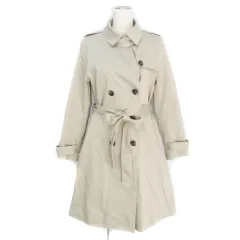 ロッソ ROSSO アーバンリサーチ トレンチコート スプリングコート ロング丈 ダブルボタン リボンベルト付き M ベージュ /FF1 ■MO