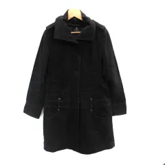 B&Y ユナイテッドアローズ BEAUTY&YOUTH ビューティー&ユース ステンカラーコート スプリングコート ロング丈 ライナー付き S 黒 ブラック /SM43