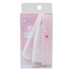 マイメロディ[ヘアブラシ]ストーン付き折りたたみブラシ＆コームサンリオ