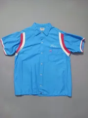 100 ヒルトン 60年代 ヴィンテージ ボーリング 半袖 シャツ HILTON