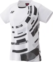 ヨネックス YONEX テニス ウィメンズゲームシャツ Tシャツ ウエア トップス 半袖 ベリークールドライ 吸汗速乾 ストレッチ 制電 試合 大会 部活 レディース 女性 大人  20780 011 ホワイト