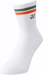 ヨネックス YONEX テニス メンズハーフソックス 25-28cm 靴下 くつ下 3Dエルゴ 足底パイル 直角型 抗菌防臭 部活 試合 チーム 練習 トレーニング 通学 デイリー 男子  19194 160 ブライトオレンジ