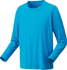 ヨネックス YONEX テニス ユニロングスリーブ T シャツ   フィットスタイル   16809 018 スカイブルー