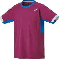 ヨネックス YONEX テニス ユニゲームシャツ フィットスタイル シャツ ウェア トップス 部活 クラブ 練習 練習試合 自主練 トレーニング  10563 302 グレープ