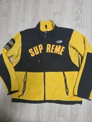 シュプリーム THE NORTH FACE ザノースフェイス コラボ フリース 黄色