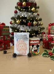 ⭐️【正規品・新品未開封】ラブブ LABUB Big into Energy 1ピース ＆ DISNEY Mickey Childhood フィギュア 1箱 ミッキー ミッキーマウス エナジー 合計2ピース 2個セット