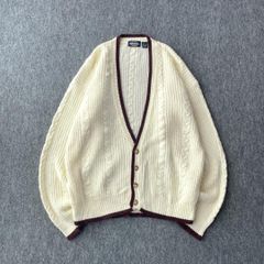 新品未使用/TOWNCRAFT /トライバル柄 /カーディガン/モヘア/Mサイズ