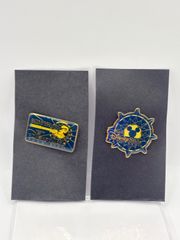 【希少】東京ディズニーシー 開業記念 2001 ピンバッジ 2点セット（グランドオープニング）