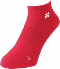 ヨネックス YONEX テニス ウィメンズスニーカーインソックス レディース アンクル丈 靴下 ソックス ワンポイント ロゴ 直角型 スポーツソックス トレーニング 部活 学校 練習  29121 239 ダークレッド