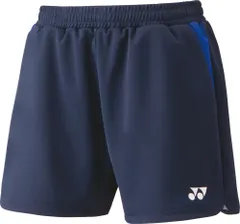 ヨネックス YONEX テニス ウィメンズニットショートパンツ ボトムス 短パン 練習 トレーニング 部活 クラブ UVカット 吸汗速乾 チーム 日本バドミントン協会審査合格品 レディース  25069 019 ネイビーブルー