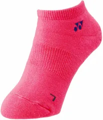 ヨネックス YONEX テニス ウィメンズスニーカーインソックス レディース アンクル丈 靴下 ソックス ワンポイント ロゴ 直角型 スポーツソックス トレーニング 部活 学校 練習  29121 522 ゼラニウムピンク