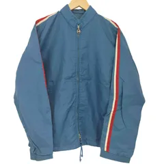 ミズノ MIZUNO 80-90s OLD フード付き ライン ナイロン ジップアップジャケット メンズ 表記無 