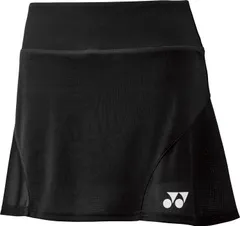ヨネックス YONEX テニス ウィメンズスカート   インナースパッツ付   26153 007 ブラック