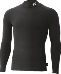 ヨネックス YONEX UNI ハイネック長袖シャツ  STBF1017 007 ブラック