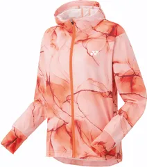 ヨネックス YONEX テニス ウィメンズニットウォームアップパーカー ウェア トップス 制電 吸汗 速乾 UVカット 部活 クラブ 練習 練習試合 自主練 トレーニング  57086 160 ブライトオレンジ