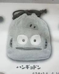 アイピーフォー サンリオキャラクターズ ふわふわフェイス巾着 ハンギョドン