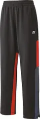 ヨネックス YONEX テニス ユニニットウォームアップパンツ ロングパンツ ボトムス トレーニング 部活 クラブ UVカット 吸汗速乾 制電 学校 チームウェア メンズ レディース  60139 007 ブラック