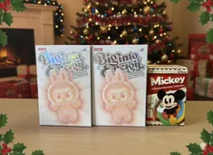 ⭐️【正規品・新品未開封】ラブブ LABUB Big into Energy 2ピース ＆ DISNEY Mickey Childhood フィギュア 1箱 ミッキー ミッキーマウス エナジー 合計3ピース 3個セット