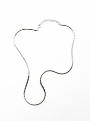 THE OBJECT オブジェクト Narrow Snake Necklace No. TO_PAR_25106 ナロー スネーク ネックレス シルバー925