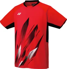 ヨネックス YONEX テニス メンズゲームシャツ   フィットスタイル   10668 496 サンセットレッド