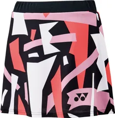 ヨネックス YONEX テニス ウィメンズスカート   インナースパッツ付   26154 007 ブラック