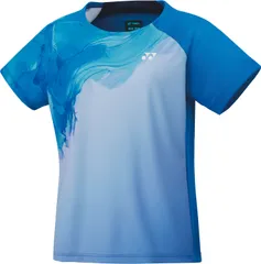 ヨネックス YONEX テニス ジュニアゲームシャツ シャツ トップス ゲーム 試合 公式 大会 紫外線対策 冷感 ベリークール 吸汗速乾 制電 日本バドミントン協会審査合格 キッズ 子供  20817J 786 ブラストブルー