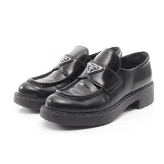 プラダ PRADA ローファー レザー ローファー レディース Used B