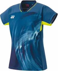 ヨネックス YONEX テニス ウィメンズゲームシャツ シャツ ウェア トップス 部活 クラブ 練習 練習試合 自主練 トレーニング  20769 609 ナイトスカイ