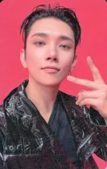 【中古】コレクションカード(男性) SEVENTEEN/ジョシュア(JOSHUA)/ホログラム仕様/CD「HAPPY BURSTDAY」(DAREDEVIL Ver.)SEVENTEEN Weverse Shop特典フォトカード