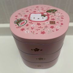 ハローキティ 金澤金箔 茶筒 桜柄 - メルカリ
