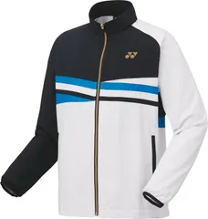 ヨネックス YONEX テニス ユニ裏地付ウィンドウォーマーシャツ フィットスタイル アウター トレーニング 防寒 チーム 部活 練習 ヒートカプセル 制電 反射 撥水 メンズ レディース  70101 007 ブラック