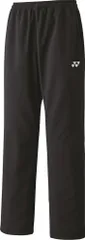 ヨネックス YONEX テニス ユニウォームアップパンツ ロング パンツ トレーニング 部活 クラブ ベリークール 再生ポリエステル UVカット 吸汗速乾 制電 ウェア メンズ レディース  60141 007 ブラック