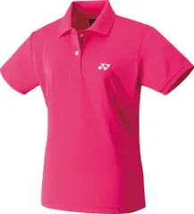 ヨネックス YONEX テニス ウィメンズゲームシャツ 半袖 トップス ユニフォーム UVカット 吸汗速乾 ストレッチ 試合 大会 部活 チーム 日本バドミントン協会審査合格品 レディース  20800 122 ブライトピンク
