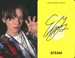 【中古】コレクションカード(男性) ＆TEAM/YUMA/ホログラム仕様・裏面印刷サイン入り/CD「First Howling ： NOW(＆TEAM Weverse Shop JAPAN盤)」(PROV-1061)封入ホログラムフォトカード