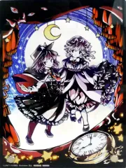 【中古】アクリルスタンド・アクリルパネル ≪アニメ・漫画系書籍≫ ZUN’s Music Collection 秘封倶楽部 宇佐見蓮子＆マエリベリー・ハーン 完成品フィギュア あみあみ特典 アクリルキャラクタープレート