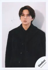 【中古】生写真(STARTO) timelesz/佐藤勝利/上半身/EP「timelesz」MV＆ジャケ写オフショット/公式生写真