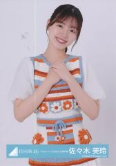日向坂46 佐々木久美 ランダムミニ生写真 ひなたフェス2024 花柄衣装