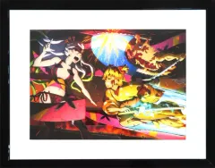 【中古】原画イラストボード 付属品付)鬼滅の刃 遊郭編 Amazon全巻購入特典 描き下ろしイラストA4キャラファイングラフ