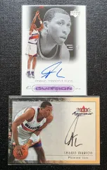 ショーン・マリオン バスケットカード サイン入り Upper Deck Fleer 2枚 まとめ売り