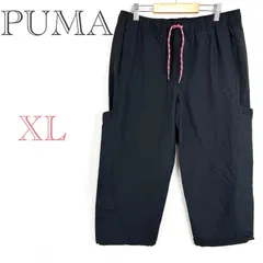 プーマ PUMA【XL】カーゴパンツ ハーフ丈 運動 ウエストゴム ナイロンパンツ 大きいサイズ