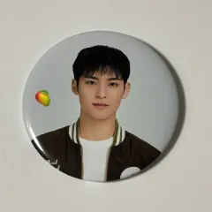 ミンギュ) SEVENTEEN 2024 CARAT LAND ケレン ラッキードロー ラキドロ 缶バッジ