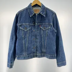 【中古】70s LEVI'S 70505-0217 デニムジャケット サイズ42 インディゴ 裏ボタン529 スモールe[19]