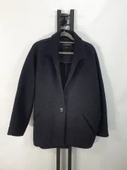 イザベルマラン ジャケット ウールカシミア シングルボタン ラグラン ショートコート 36
