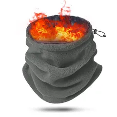 【新品】 [Freeluck] ネックウォーマー メンズ レディース ネックガード 防風防寒 冬用 極めた暖かさ ふわふわ裏起毛 柔らかい 調節コードつき 軽量 ネックウォーマースポーツ/自転車/アウトドア/スキー 男女兼用（グレー） 1