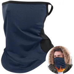 【新品】 [Andeor] 【自転車選手が愛用】 ネックウォーマー メンズ 冬 【極暖38℃恒温・高機能断熱裏起毛】 ネックガード フェイスカバー 厚手 防寒 防風 軽量 自転車 バイク アウトドア 登山 スキー スノボ 男女兼用 (ブルー) 1