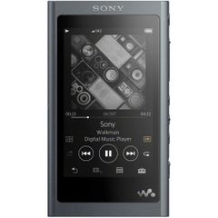 Sony Walkman A Series 16GB NW-A55HN: MP3 Player, Bluetooth, microSD Card Support, High-Resolution Audio, Up to 45 Hours of Continuous Playback, 2018 Model, Grayish Black N [Grayish Black] [16GB] [Earphones Included]