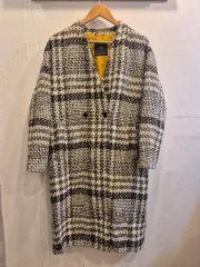ザラ ハウンドトゥース CHECK コート