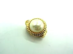 D'ORLAN ドーラン パール クリップ式 イヤリング アクセサリー レディース ゴールド系 DE0230