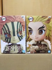 Qposket 鬼滅の刃 Q posket 猗窩座 ＆ 煉獄杏寿郎 2種セット